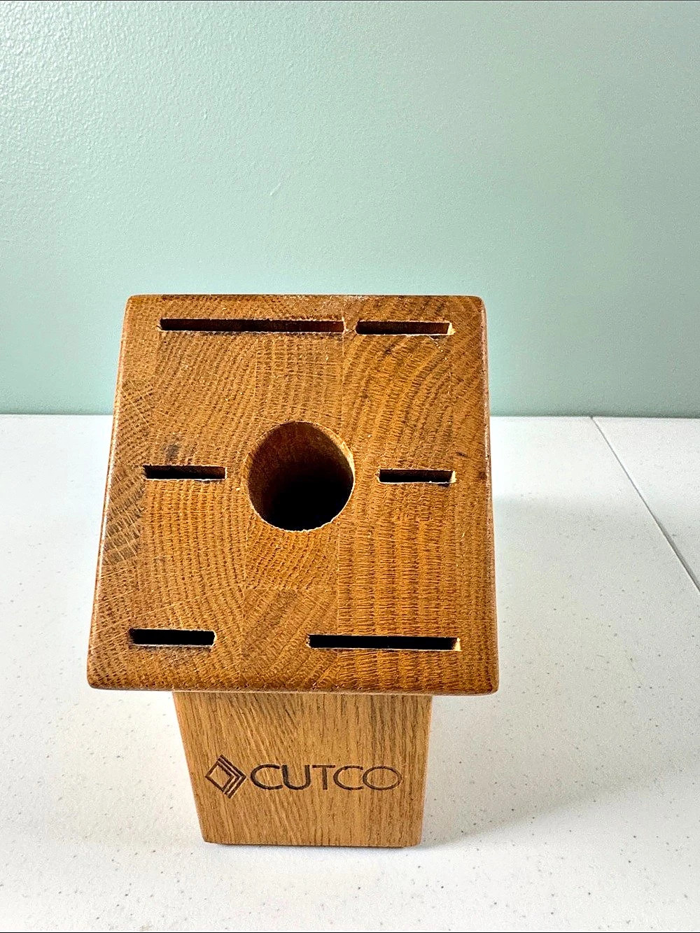 Cutco Galley 6-Slot Knife Block Brown